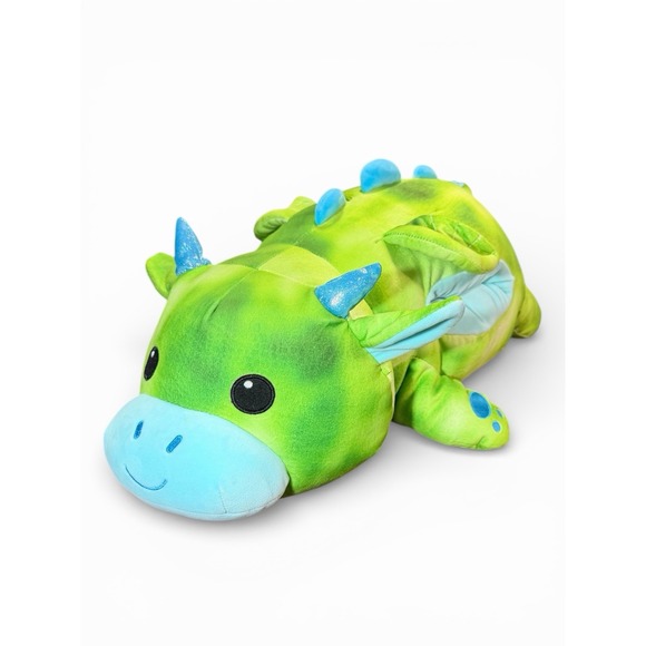 Hug A Pet Hugmallow Green Dragon Plush Stuffed Animal - Picture 1 of 7